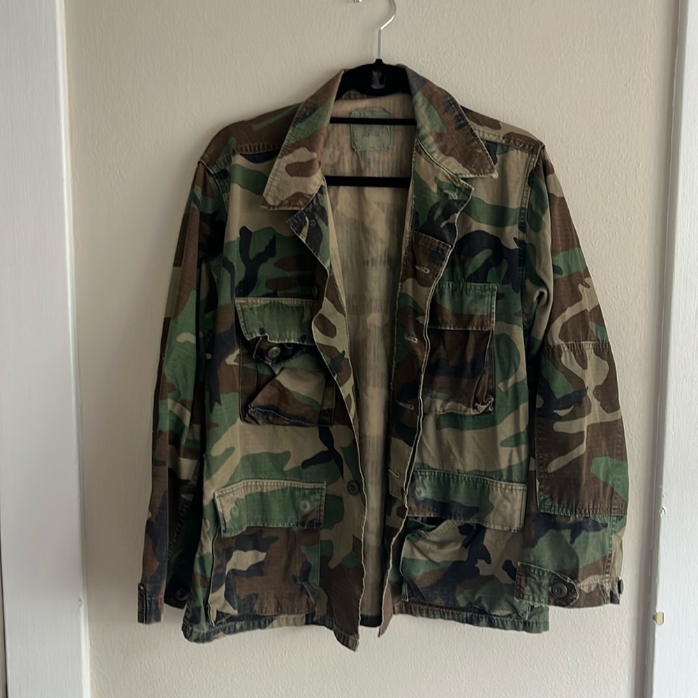 Vintage Army Jacket- medium